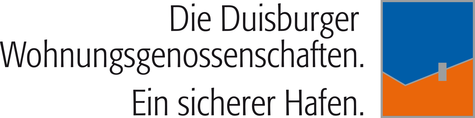 Die Duisburger Wohnungsgenossenschaften. Ein sicherer Hafen.